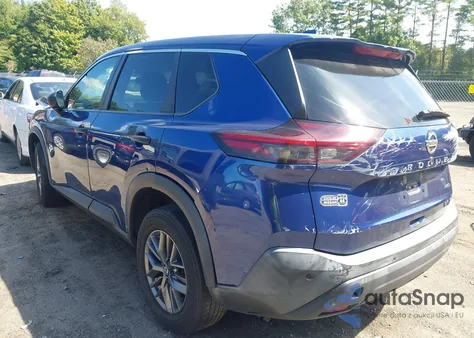 2021 Nissan Rogue S Intelligent Awd z USA, uszkodzony, nr VIN 5N1AT3AB8MC758794